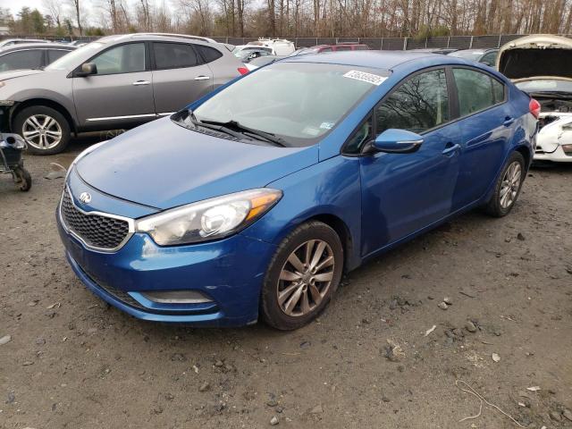 KIA FORTE LX 2014 with VIN KNAFX4A68E5226620 - Photo from auction