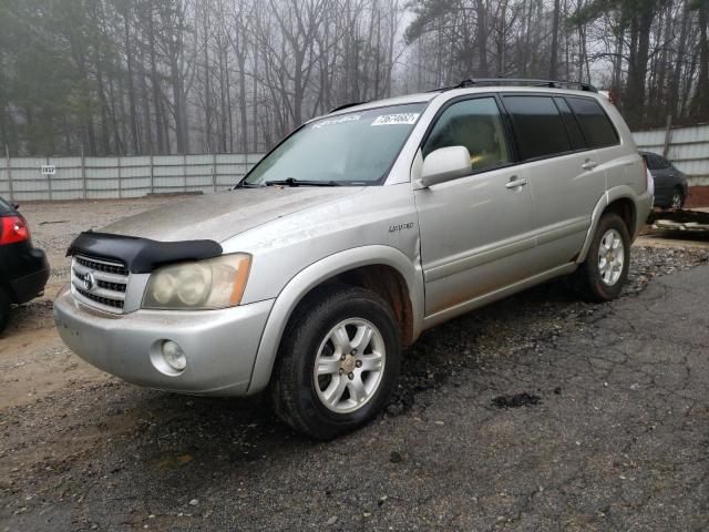 TOYOTA HIGHLANDER 2002 with VIN JTEGF21A020036902 - Photo from auction