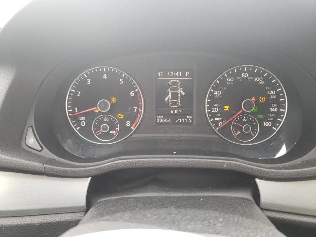 Photo 9 from auction – 2012 VOLKSWAGEN PASSAT SE with VIN 1VWBP7A31CC016410