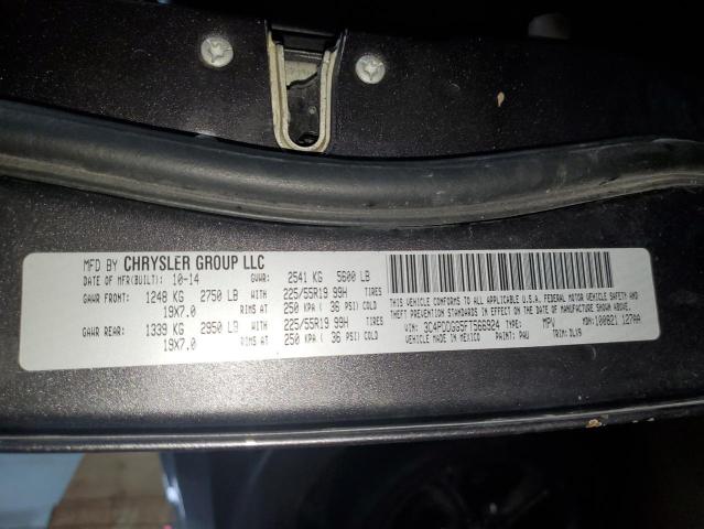 Photo 14 from auction – 2015 DODGE JOURNEY CR with VIN 3C4PDDGG5FT566924