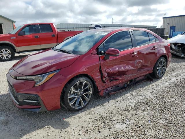 TOYOTA COROLLA SE 2022 with VIN 5YFP4MCE6NP107343 - Photo from auction