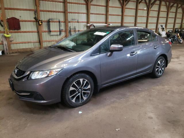 HONDA CIVIC LX 2015 with VIN 2HGFB2F53FH010613 - Photo from auction