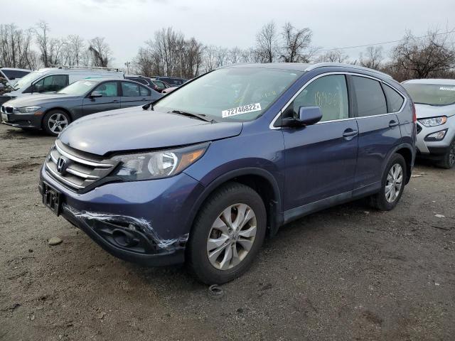 HONDA CR-V EXL 2012 with VIN 5J6RM4H79CL050834 - Photo from auction