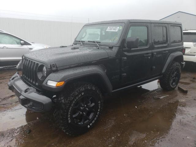 Photo 1 from auction – 2022 JEEP WRANGLER U with VIN 1C4HJXDN3NW264686