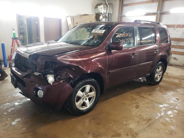 HONDA PILOT EXL 2009 with VIN 5FNYF48539B036708 - Photo from auction
