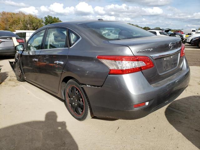 Photo 2 from auction – 2015 NISSAN SENTRA S with VIN 3N1AB7AP1FY251520