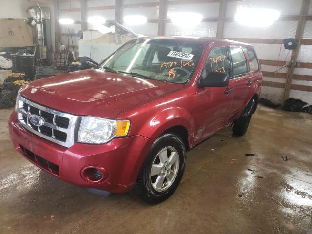 FORD ESCAPE XLS 2008 with VIN 1FMCU02ZX8KA72106 - Photo from auction