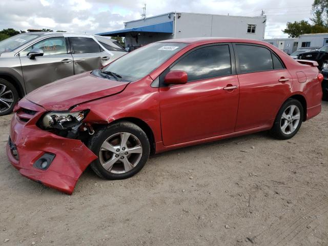 TOYOTA COROLLA S 2011 with VIN 2T1BU4EE9BC691448 - Photo from auction