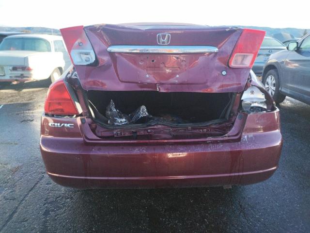 Photo 6 from auction – 2002 HONDA CIVIC LX with VIN 2HGES16562H536489