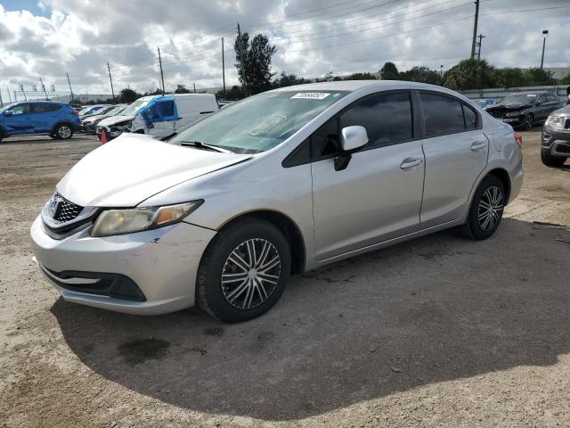 HONDA CIVIC LX 2013 with VIN 19XFB2F58DE094855 - Photo from auction