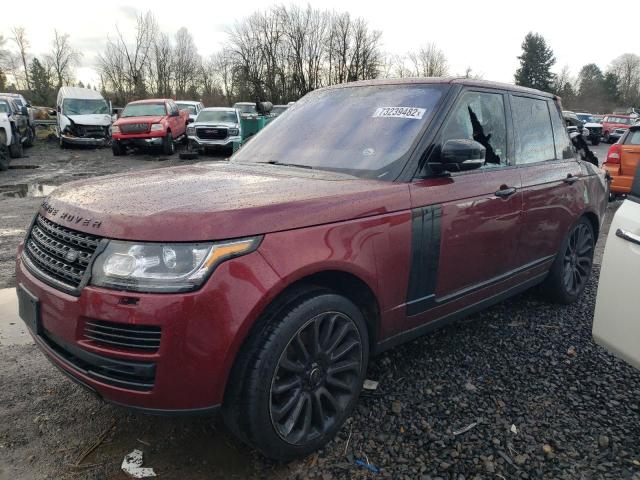 LAND ROVER RANGE ROVE 2017 with VIN SALGS2FK5HA350476 - Photo from auction