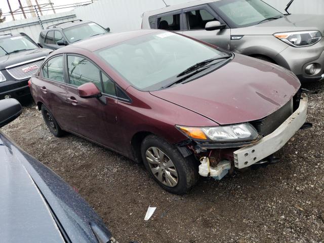 Photo 4 from auction – 2012 HONDA CIVIC LX with VIN 19XFB2F54CE031539