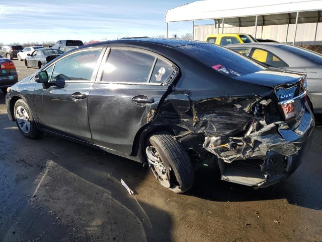 Photo 2 from auction – 2013 HONDA CIVIC LX with VIN 19XFB2F56DE244901