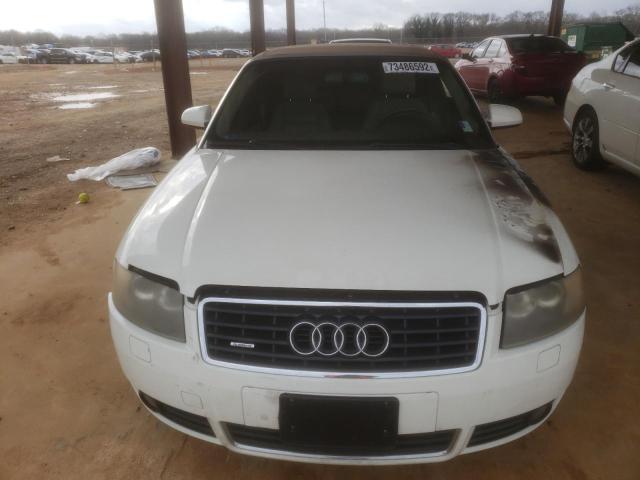 Photo 5 from auction – 2005 AUDI A4 QUATTRO with VIN WAUDT48H05K020297