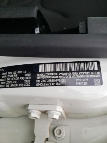Photo 14 from auction – 2017 JEEP RENEGADE L with VIN ZACCJBBB8HPF91592