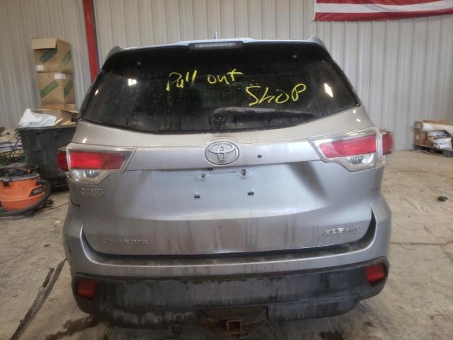 Photo 6 from auction – 2015 TOYOTA HIGHLANDER with VIN 5TDJKRFH4FS139344