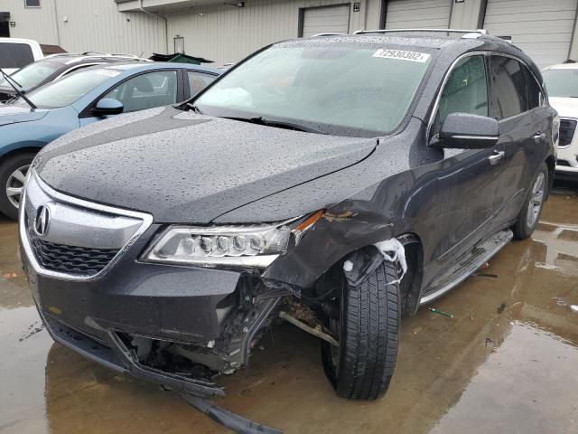 ACURA MDX 2015 with VIN 5FRYD3H22FB011363 - Photo from auction