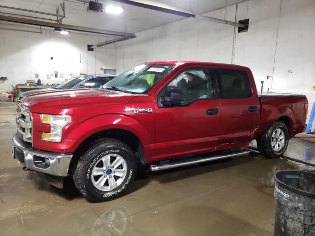 FORD F150 SUPER 2017 with VIN 1FTEW1EFXHFB73668 - Photo from auction