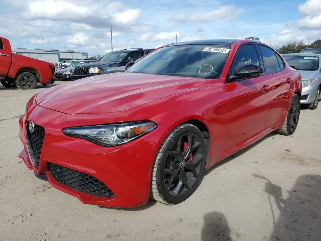 ALFA ROMEO GIULIA 2020 with VIN ZARFAMAN2L7635845 - Photo from auction