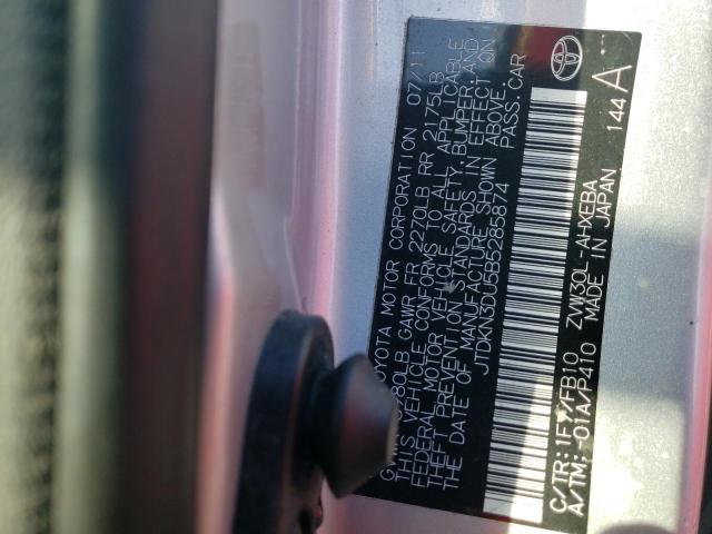 Photo 9 from auction – 2011 TOYOTA PRIUS with VIN JTDKN3DU5B5285874