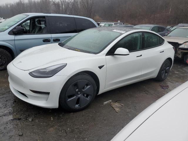 TESLA MODEL 3 2021 with VIN 5YJ3E1EA1MF027348 - Photo from auction