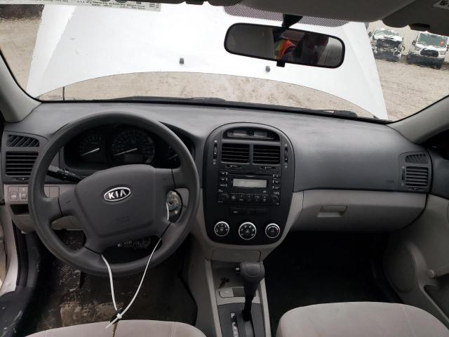 Photo 8 from auction – 2009 KIA SPECTRA EX with VIN KNAFE221795650518