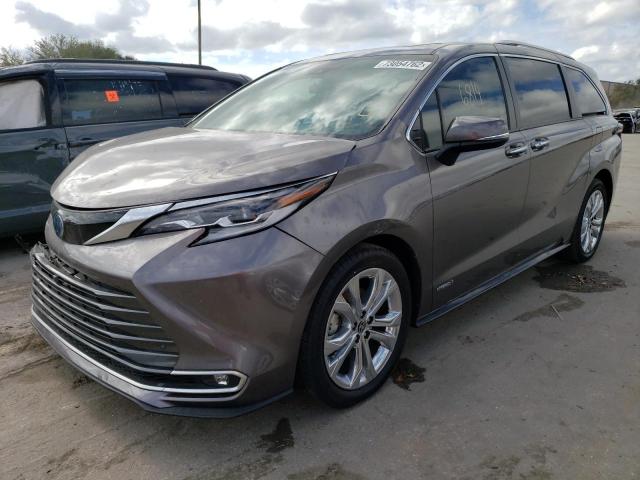 Photo 1 from auction – 2021 TOYOTA SIENNA LIM with VIN 5TDERKEC8MS068835