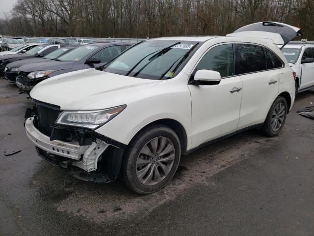 ACURA MDX TECHNO 2016 with VIN 5FRYD4H45GB051526 - Photo from auction