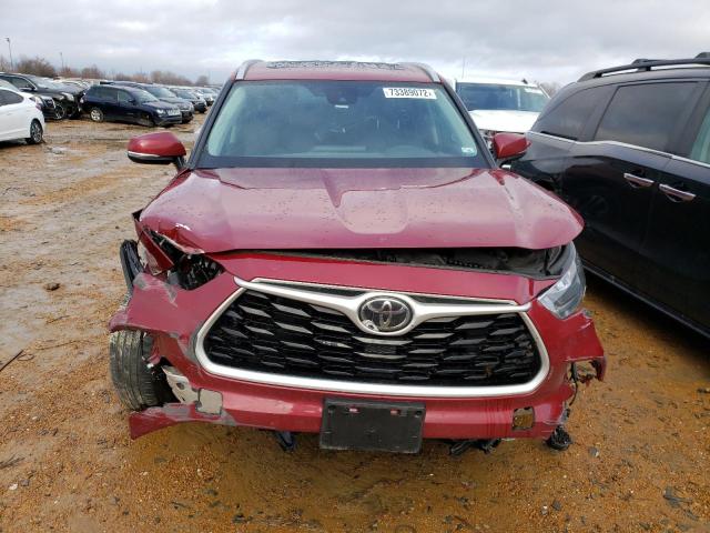 Photo 5 from auction – 2020 TOYOTA HIGHLANDER with VIN 5TDGZRBH3LS519010