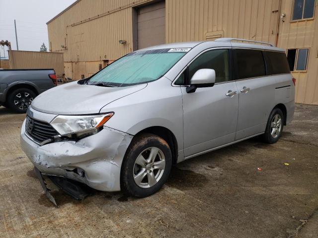 NISSAN QUEST 2017 with VIN JN8AE2KP1H9166941 - Photo from auction