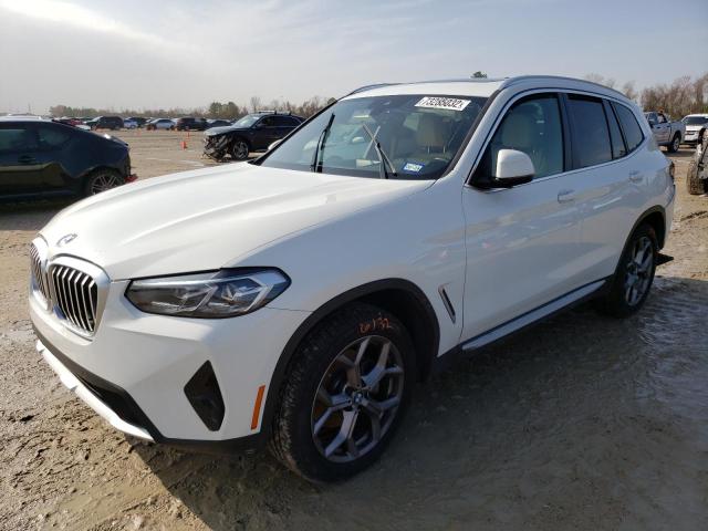 BMW X3 SDRIVE3 2022 with VIN 5UX43DP01N9N13832 - Photo from auction