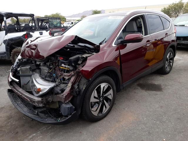 HONDA CR-V TOURI 2016 with VIN 5J6RM3H91GL030305 - Photo from auction