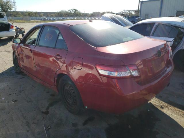 Photo 2 from auction – 2010 TOYOTA CAMRY BASE with VIN 4T1BF3EK1AU108037