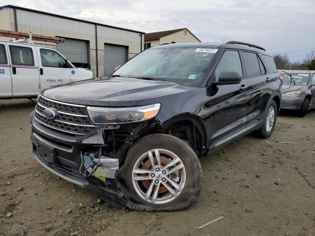 FORD EXPLORER X 2021 with VIN 1FMSK8DH6MGB90378 - Photo from auction
