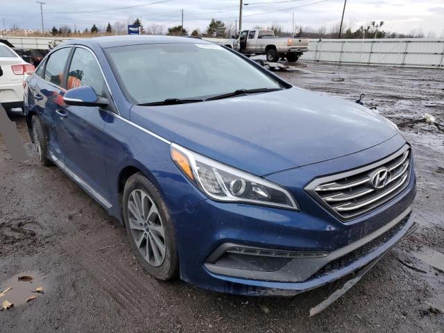 Photo 4 from auction – 2016 HYUNDAI SONATA SPO with VIN 5NPE34AF8GH271005