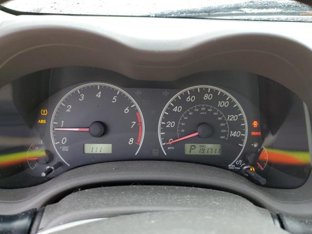 Photo 9 from auction – 2009 TOYOTA COROLLA BA with VIN JTDBL40E699092162