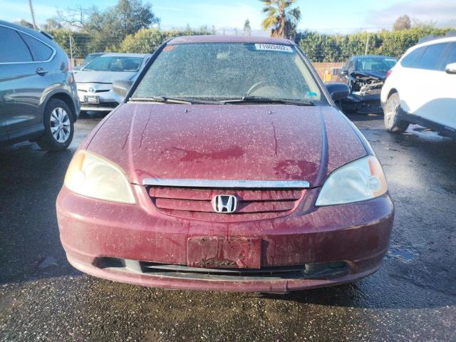 Photo 5 from auction – 2002 HONDA CIVIC LX with VIN 2HGES16562H536489