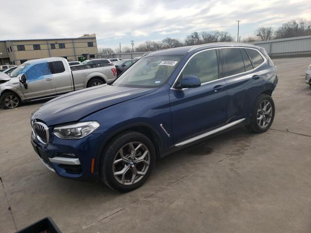 BMW X3 SDRIVE3 2020 with VIN 5UXTY3C06L9B25539 - Photo from auction