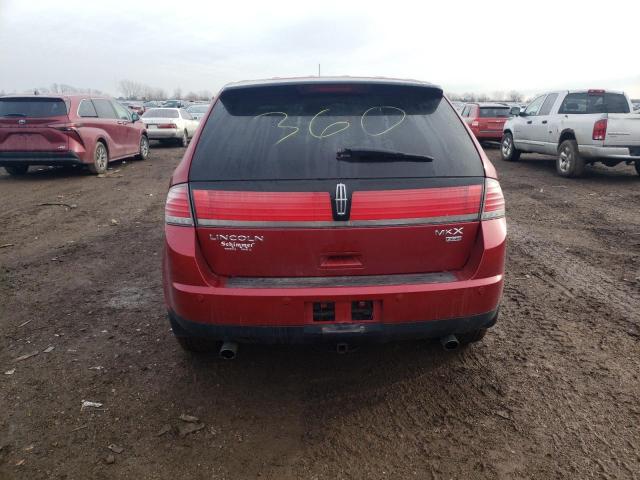 Photo 6 from auction – 2007 LINCOLN MKX with VIN 2LMDU88C67BJ22549