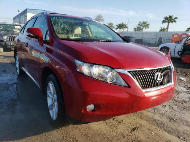 LEXUS RX 350 2011 with VIN 2T2ZK1BA2BC045331 - Photo from auction