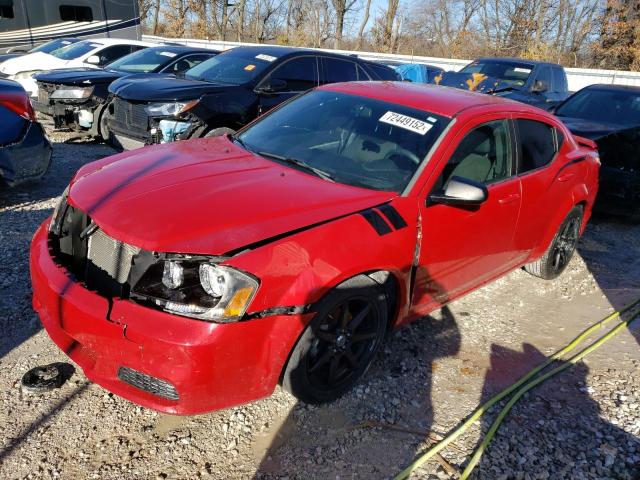 DODGE AVENGER SE 2014 with VIN 1C3CDZAB0EN187681 - Photo from auction