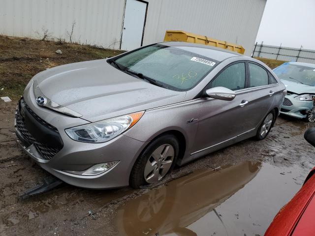 HYUNDAI SONATA HYB 2012 with VIN KMHEC4A44CA032725 - Photo from auction