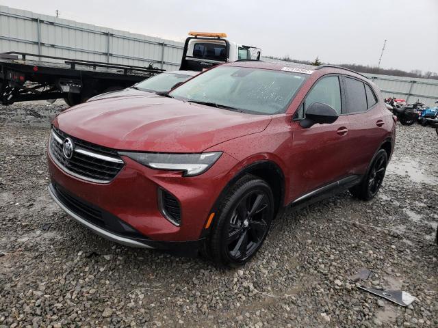 BUICK ENVISION E 2022 with VIN LRBFZPR41ND016575 - Photo from auction