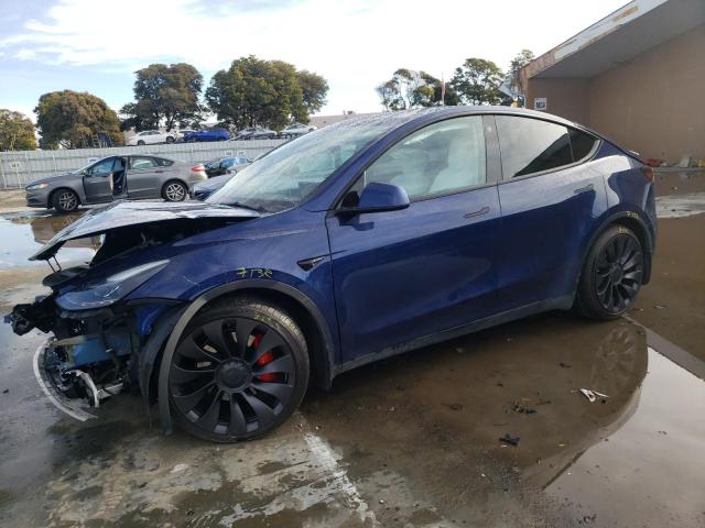 صورة رقم 1 من المزاد - 2021 TESLA MODEL Y مع VIN 5YJYGDEF2MF157782