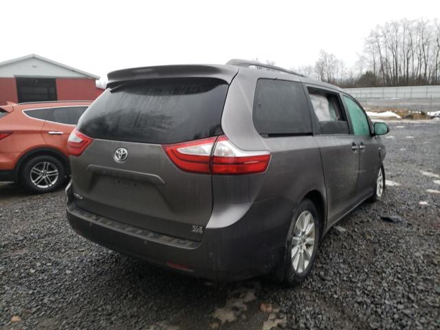 Photo 3 from auction – 2017 TOYOTA SIENNA XLE with VIN 5TDDZ3DC7HS155683