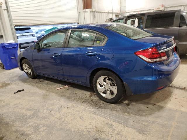 Photo 2 from auction – 2013 HONDA CIVIC LX with VIN 19XFB2E54DE010208