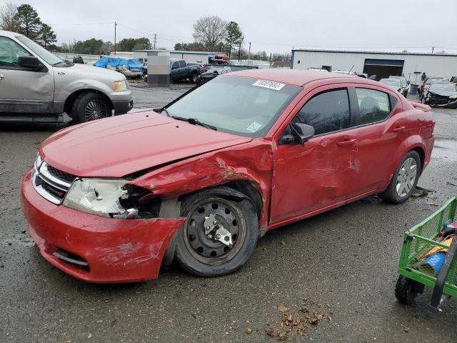 DODGE AVENGER SE 2012 with VIN 1C3CDZAB6CN311529 - Photo from auction