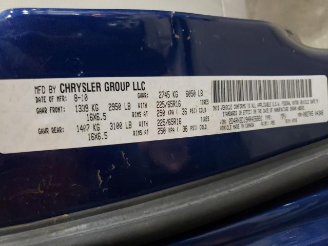 Photo 14 from auction – 2010 DODGE GRAND CARA with VIN 2D4RN3D19AR426891