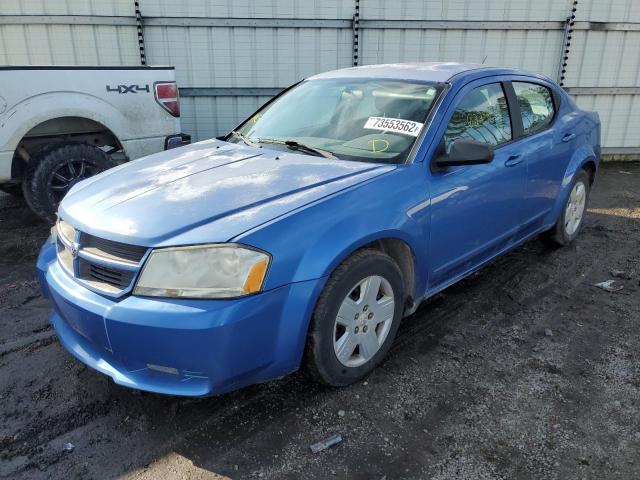 DODGE AVENGER SE 2008 with VIN 1B3LC46K08N577972 - Photo from auction