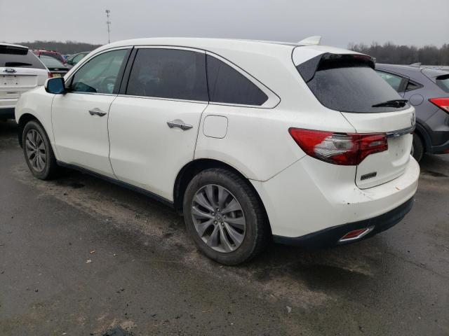 Photo 2 from auction – 2016 ACURA MDX TECHNO with VIN 5FRYD4H45GB051526